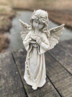 Engel Herdenkingsbeeld met Lichtjes in Kroontje