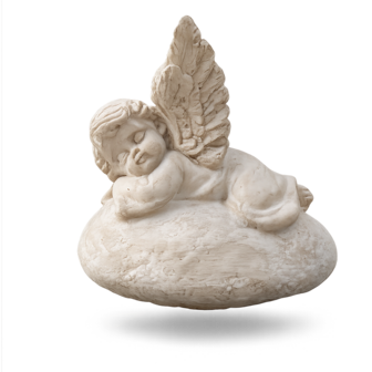 beeldje voor op een graf