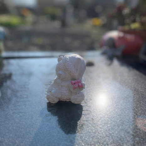 Beertje voor op een Graf | Herdenkbeeld