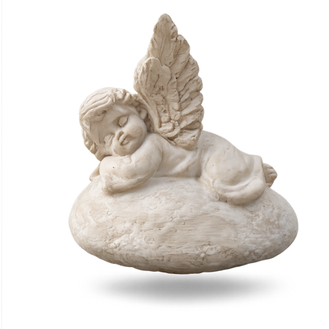 beeldje voor op een graf